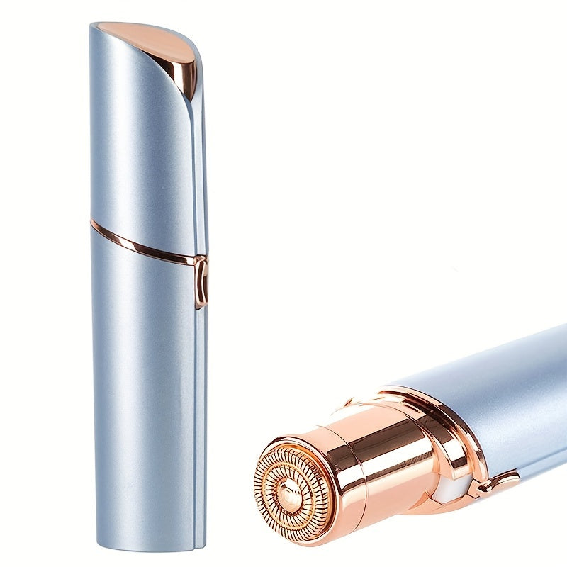 Painless USB Rechargeable Facial Hair Remover - Eyebrow Face Razor Trimmer for Women - Lips, Body, Arms, Mustaches, Fuzz, and Chin