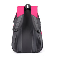Bright Pink Sports Backpack Large Travel Bag for Women