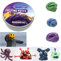 Magnetic Plasticine Bouncing Putty Stress Relief Toy