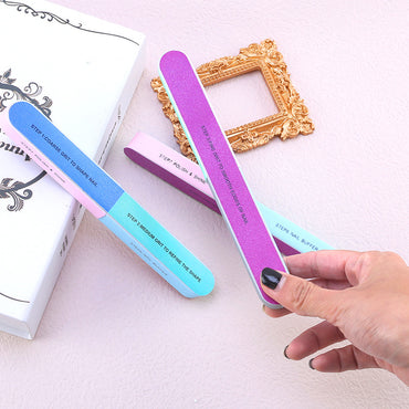 7 Sides Nail Cuticle Polish Strip Tool