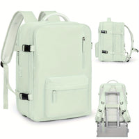 Large Capacity Travel Backpack with Shoe & Wet Pocket