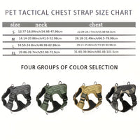 Heavy Duty Adjustable Dog Harness with Handle