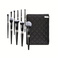 Makeup Brush Set – 10pcs Synthetic Nylon
