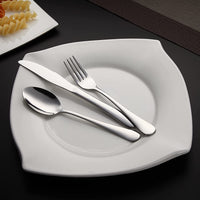 Portable Utensils, Travel Camping Cutlery Set, 8pcs including Knife Fork Spoon Chopsticks Cleaning Brush Straws Portable Case, Stainless Steel Flatware set