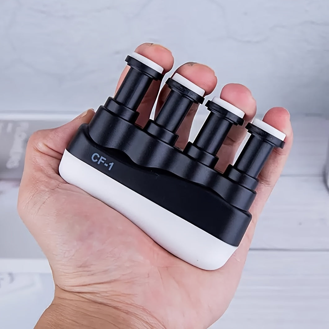 [4-Level Grip for Fingers Strengthening] 4-Level Hand Grip Exerciser: Strengthen Your Fingers for Guitar, Piano, Rock Climbing & More!