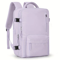 Large Capacity Travel Backpack with Shoe & Wet Pocket