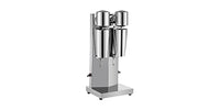 SucceBuy Milk Shake Machine 800ML Commercial Auto Double Cups Milkshaker Stainless Steel Shaking Maker Bubble Boba Drink Mixer